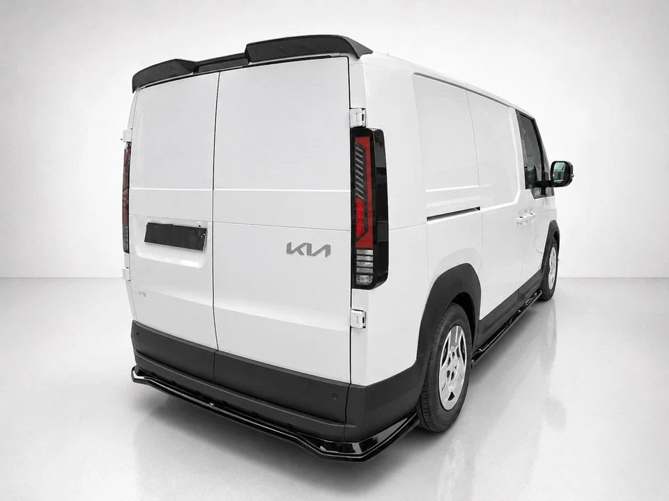 👉Gonne laterali estensioni per Kia PV5 Cargo (2025-) ABS nero lucido👈
