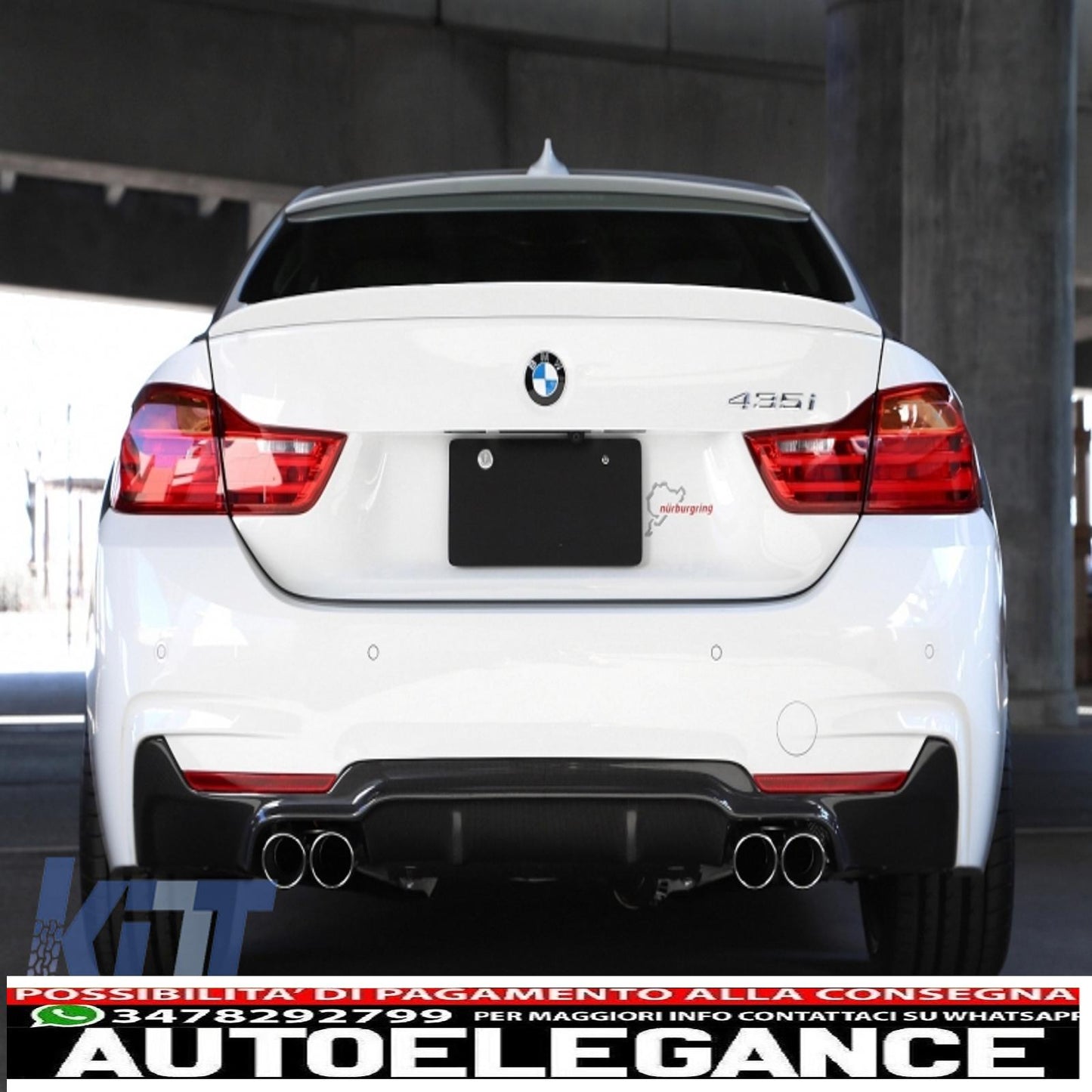 complete body kit suitable for bmw 4 series f32 f33 (2013-up) m-technik design coupe cabrio grand coupe 
