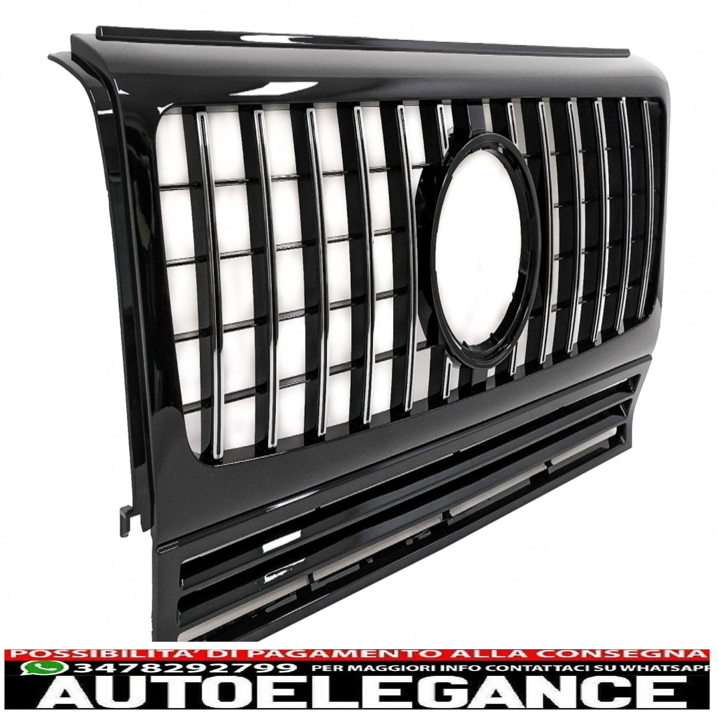 front grille suitable for mercedes g class w463 (1990-2014) new design g63 gt-r panamericana 