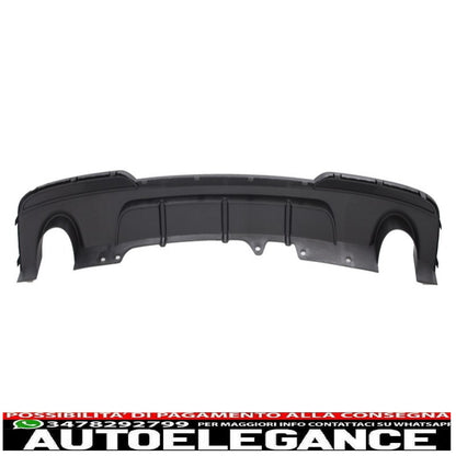 diffusore d'aria a doppia uscita singola adatto per bmw f10/f11 serie 5 (2010-2013) design m-performance