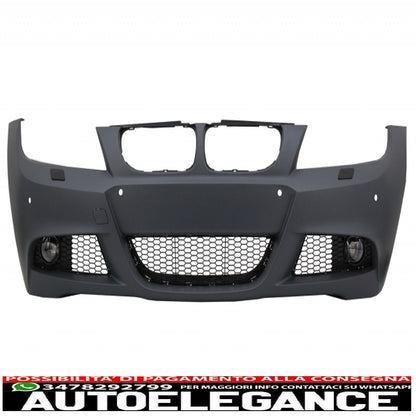 body kit suitable for bmw 3 series e90 lci limousine (2008-2011) m-technik design with front bumper spoiler