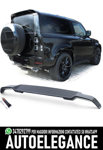 GLOSS BLACK ROOF SPOILER SUITABLE FOR LAND ROVER DEFENDER L663 90 110