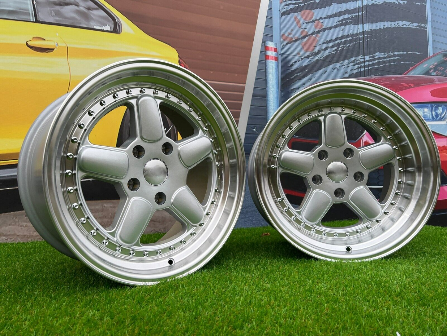 SUITABLE for BMW E36 E90 E46 17 inch 5x120 Dx Xd AC Schnitzer Deep Dish Style 
