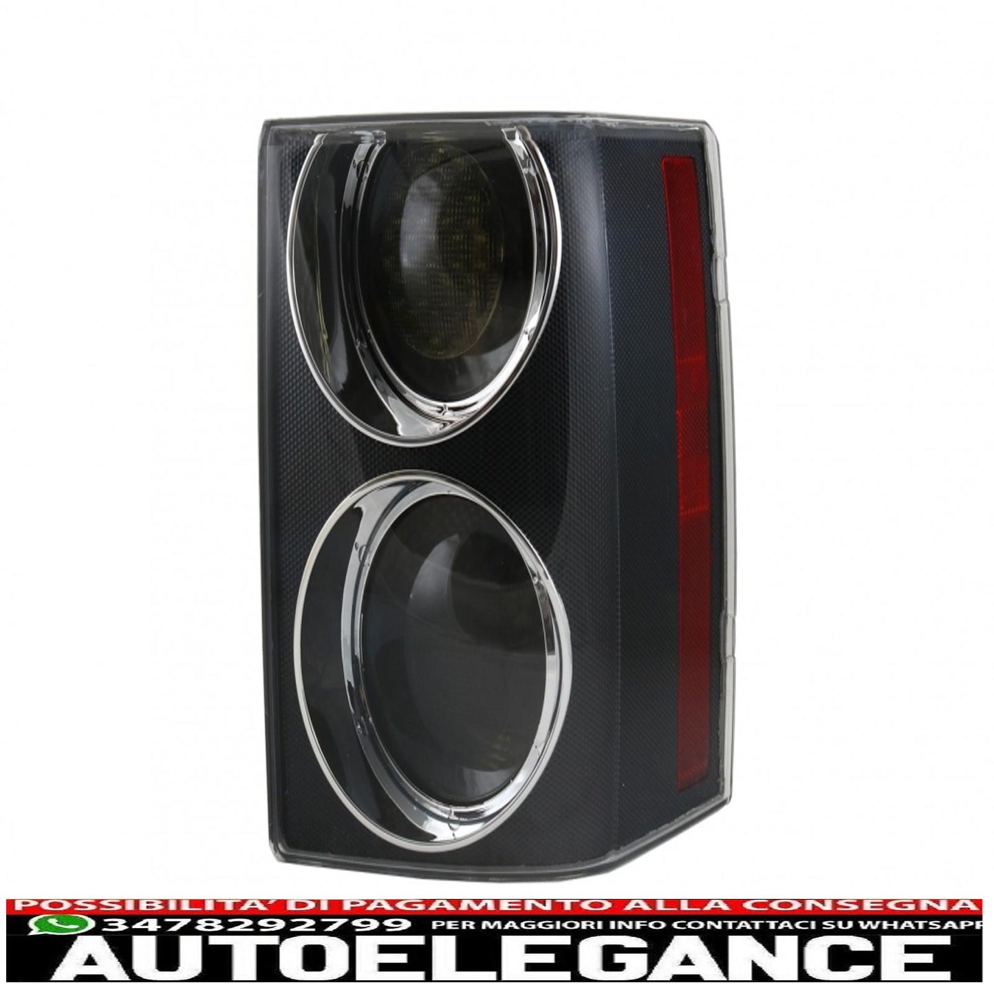 Rear lights suitable for Land Range Rover Vogue III L322 (2002-2009) Halogen Bulb Supercharged Facelift Smoke Edition design