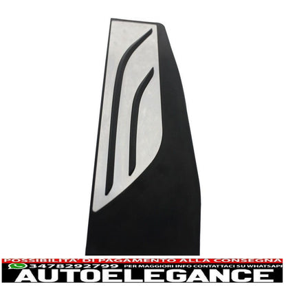 kit poggiapiedi adatto per bmw serie 1 f20 (2011-up) 2 serie f22 (2014-up) 3 serie f30 (2011-up) 4 serie f32 (2013-up) cambio manuale