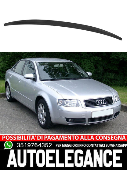 Spoiler posteriore adatto per Audi A4 B6 8E2 B7 8EC sport non verniciato nero