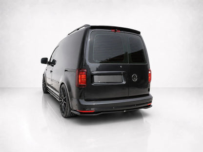 👉Splitter posteriore per Volkswagen Caddy MK4 (2015-2020) in ABS nero lucido👈