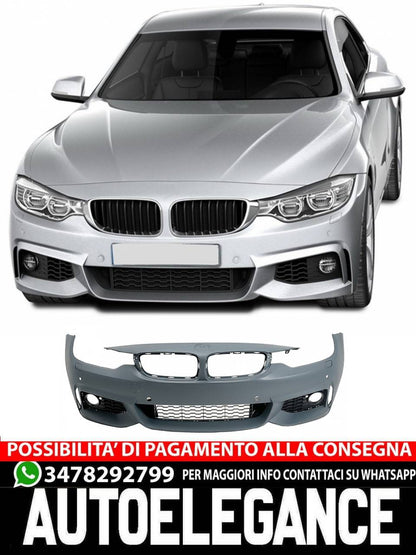 Front Bumper Suitable for BMW 4 Series F32 F33 F36 (2013-2017) M Tech Design 