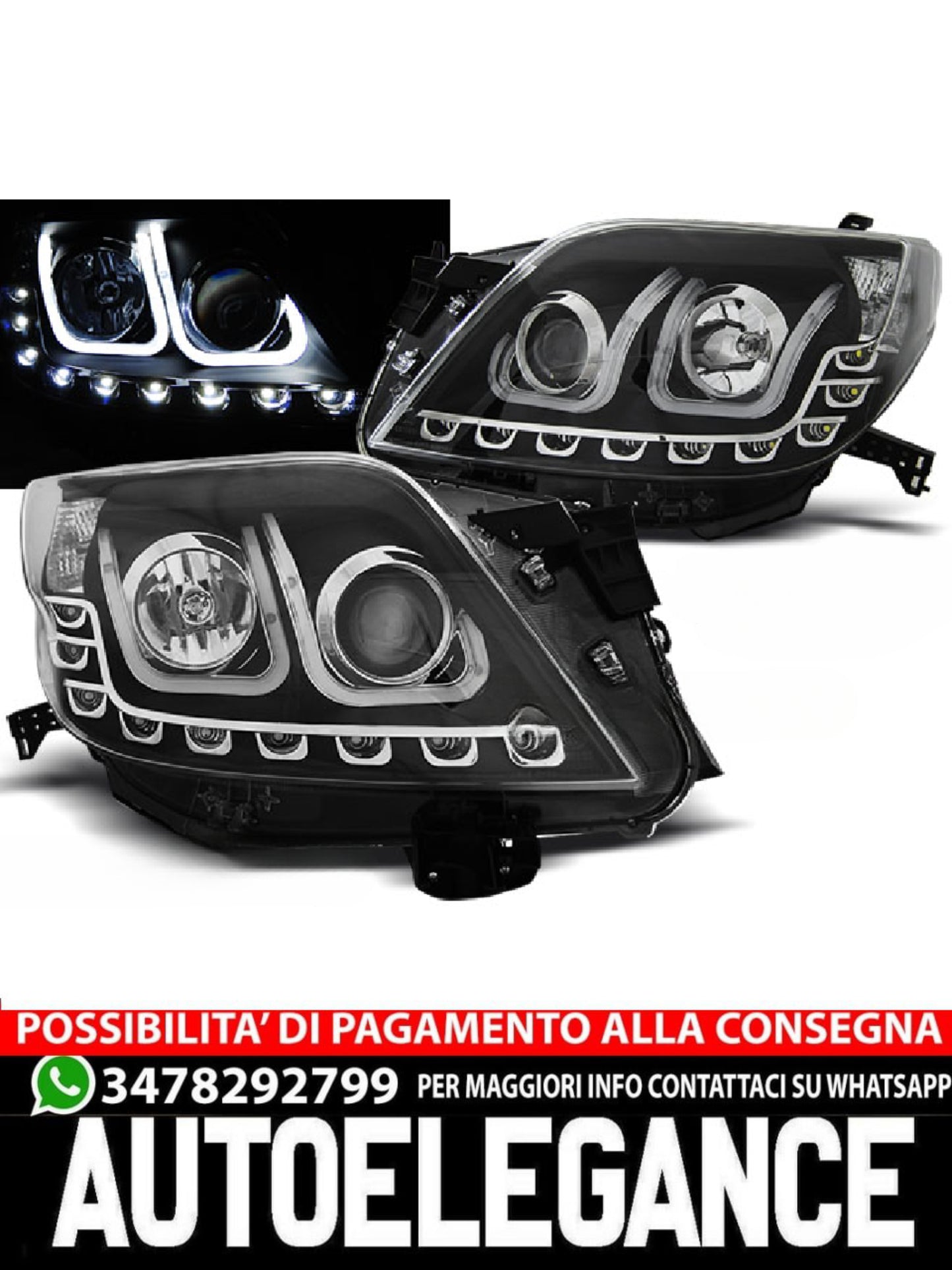 TOYOTA LAND CRUISER 150 09-13 LIGHT BLACK TUBE 