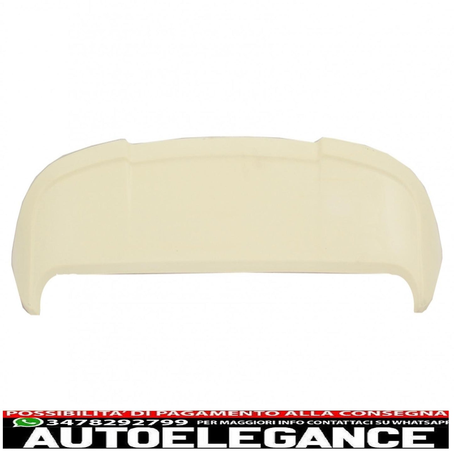 additional roof spoiler suitable for audi a3 8v sportback 5d (2012-) rs3 look