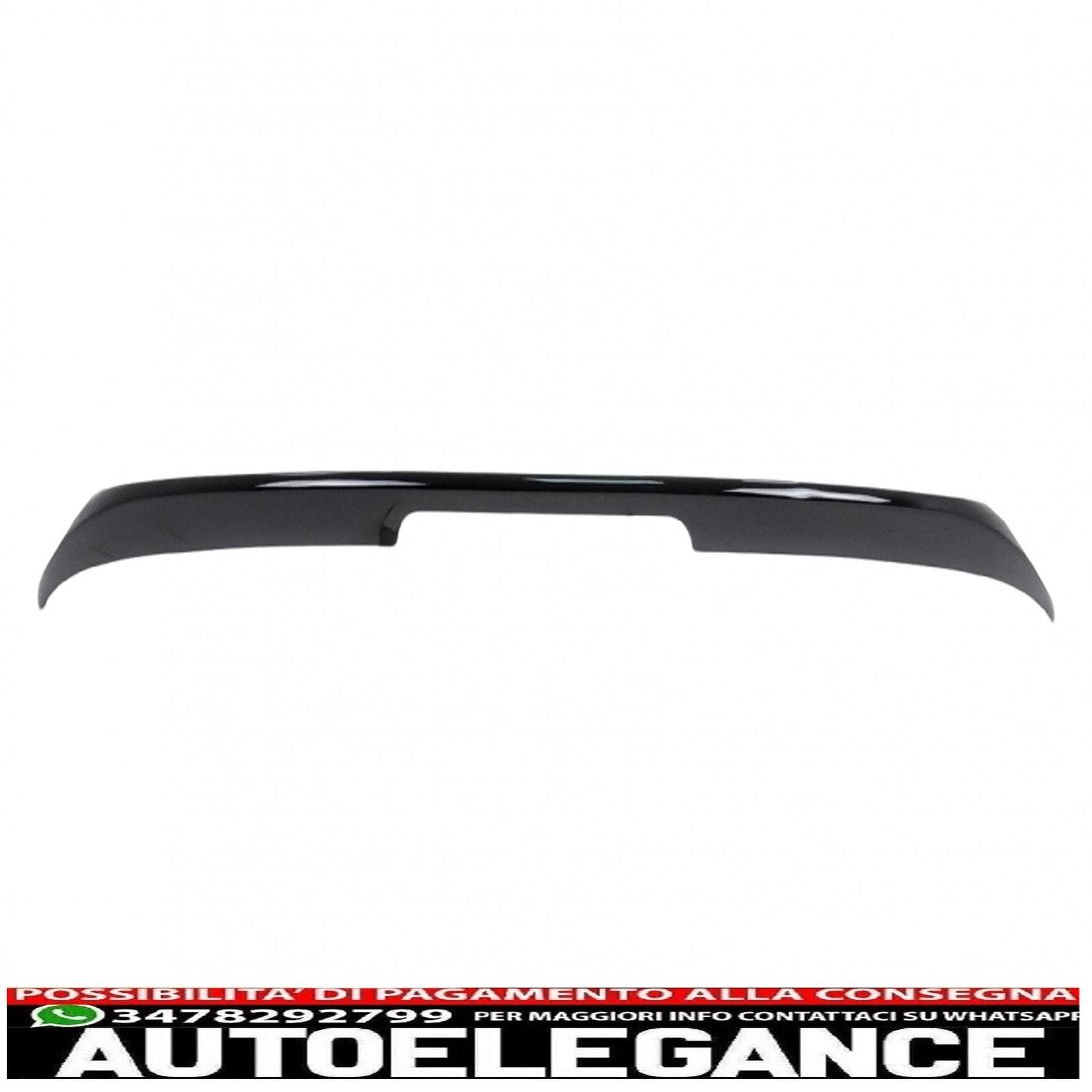ala spoiler sul tetto adatta per bmw x1 suv f48 pre-lci (06.2015-2019) stile ac pianoforte nero AUTOELEGANCERICAMBI