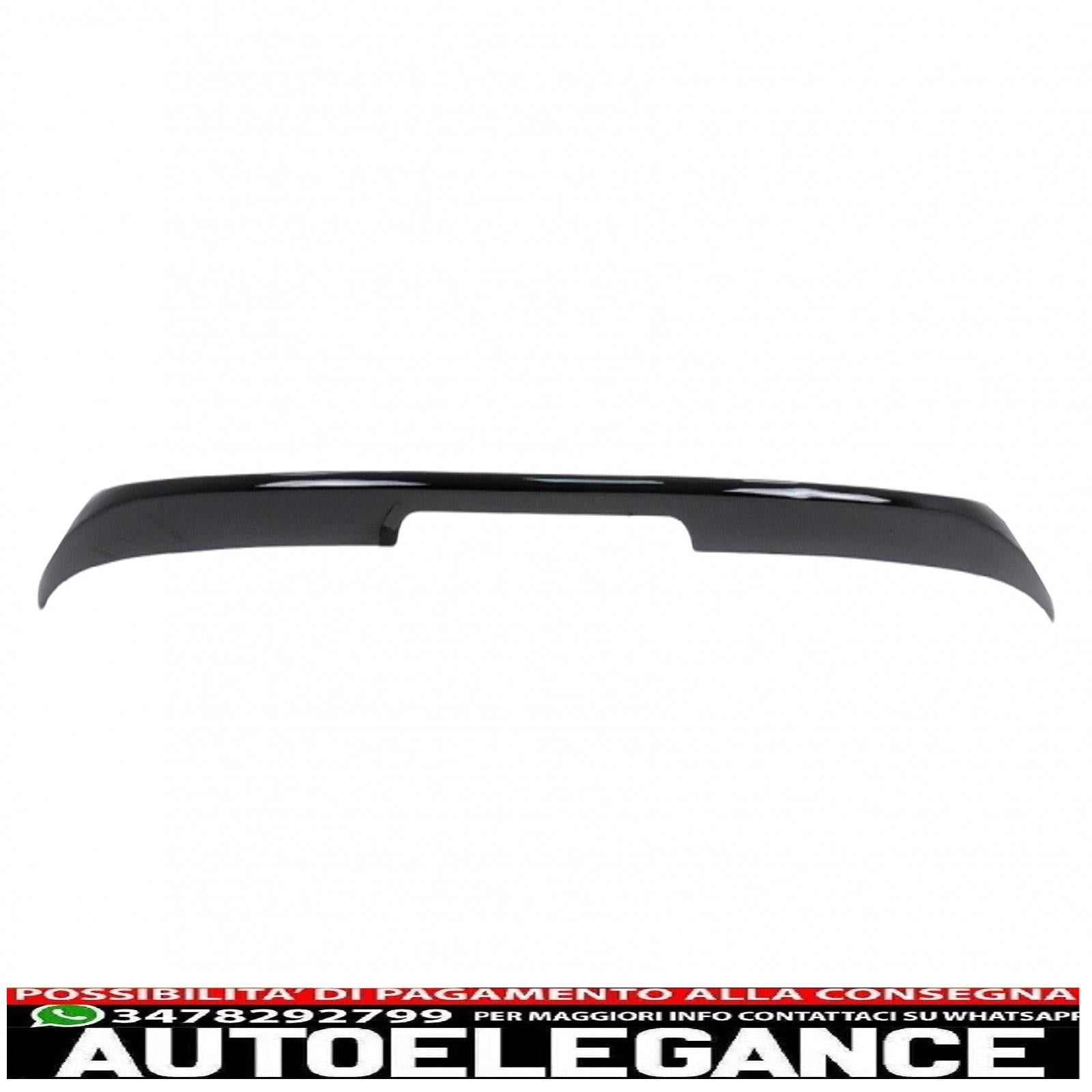 ala spoiler sul tetto adatta per bmw x1 suv f48 pre-lci (06.2015-2019) stile ac pianoforte nero AUTOELEGANCERICAMBI