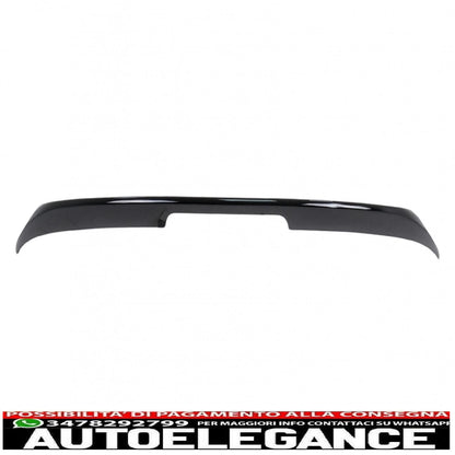 ala spoiler sul tetto adatta per bmw x1 suv f48 pre-lci (06.2015-2019) stile ac pianoforte nero AUTOELEGANCERICAMBI