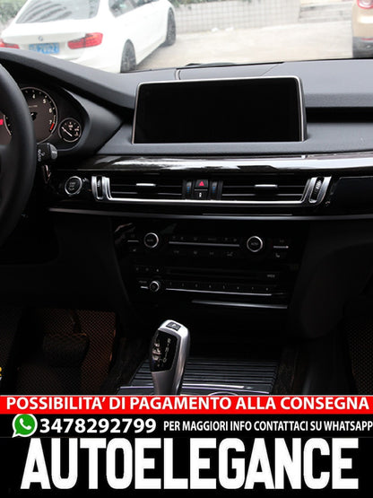 Ugelli di ventilazione per BMW X5 F15 e X6 F16 telaio cromato