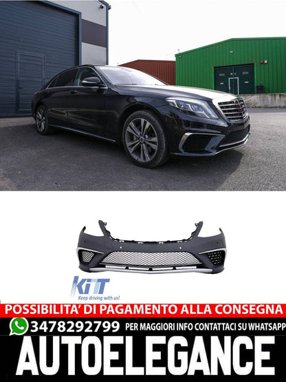Paraurti anteriore adatto per MERCEDES Benz W222 Classe S (2013-06.2017)