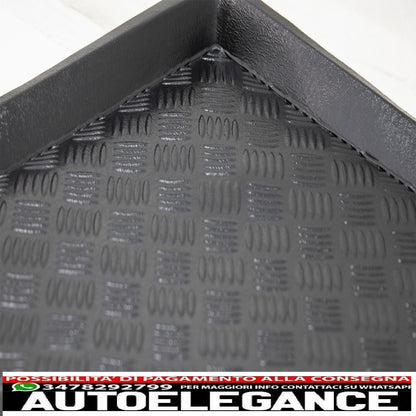 Non-slip trunk mat, suitable for Ford Focus MK4 Station Wagon (2018-up) with irregular size spare wheel