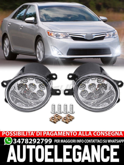 For 2012-2014 Toyota Camry SE Front Bumper Halogen Fog Lights Left Right 