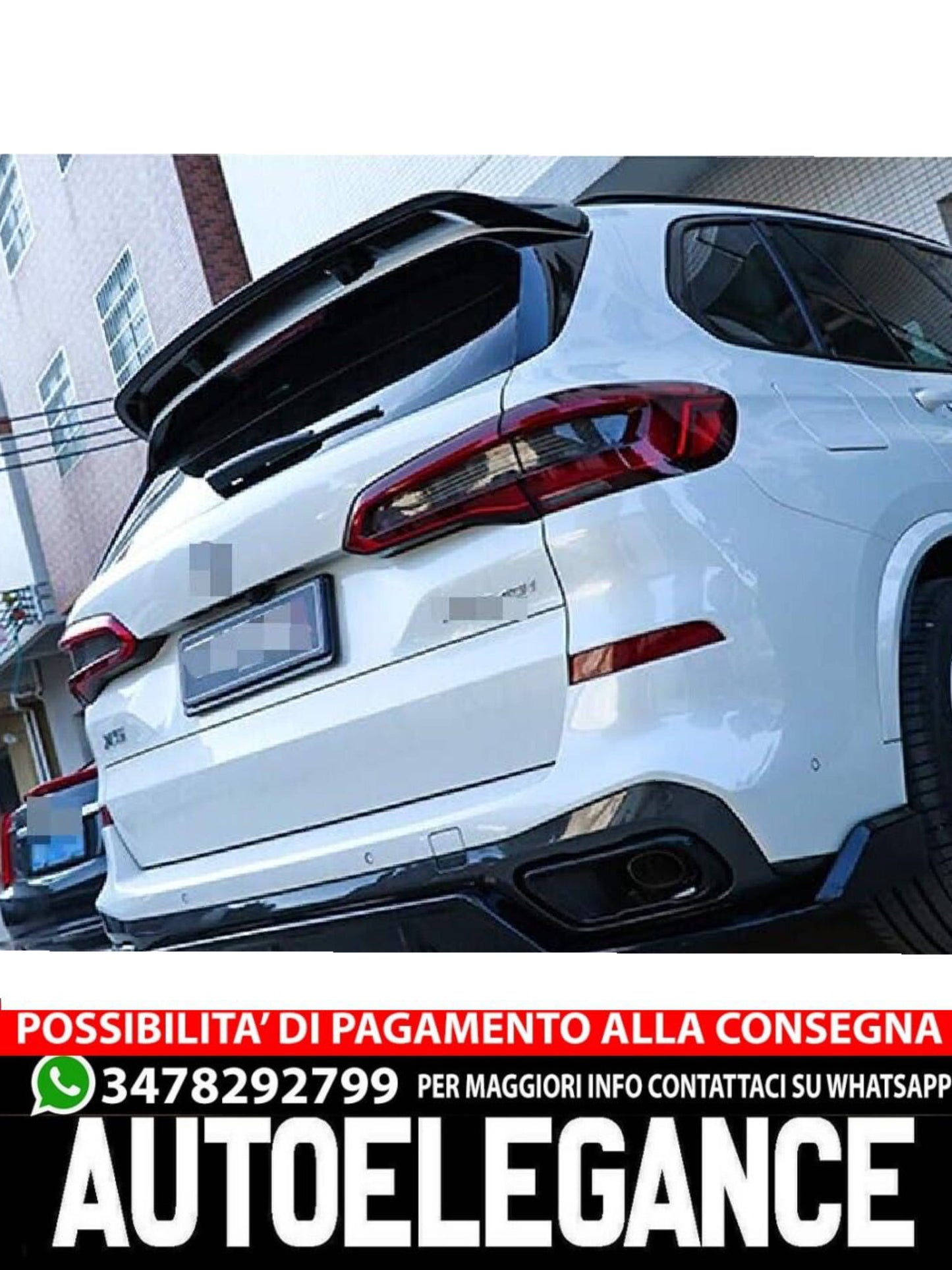 SPOILER adatto per BMW X5 G05 2018+