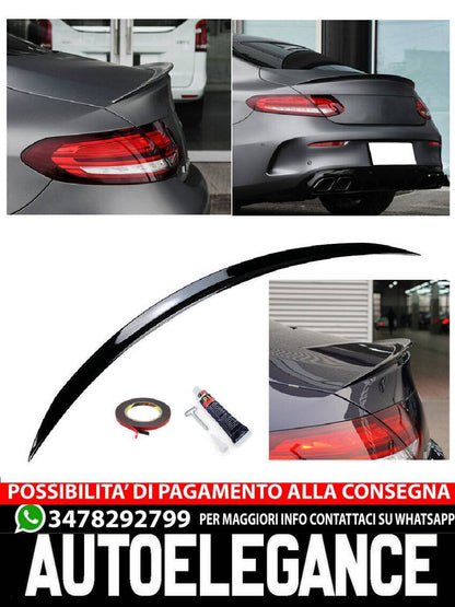 SPOILER ALA POSTERIORE ADATTO PER MERCEDES-BENZ CLASSE C C205 A205