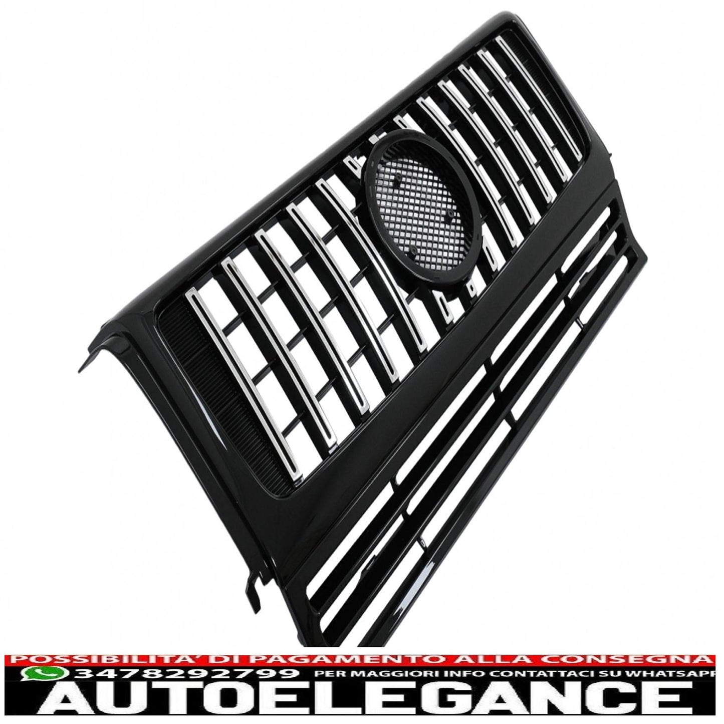front grille suitable for mercedes g-class w463 (2002-2017) g63 gt-r panamericana design