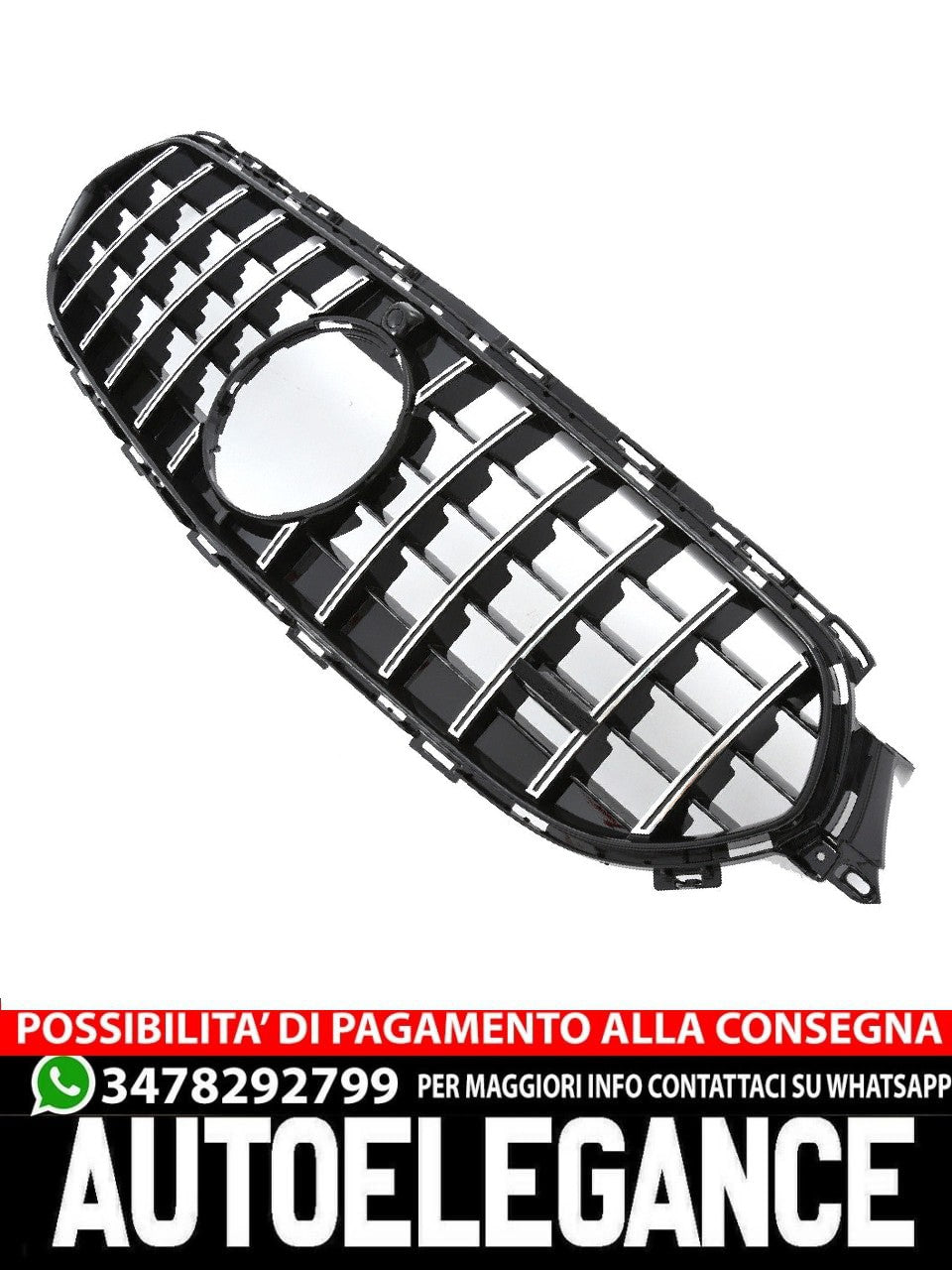 Sports grille for Mercedes W213 FACELIFT PANAMERICANA GT AMG OPTIK 