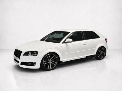 👉Minigonne laterali per Audi A3 8P Hatchback (2005-2012) ABS nero lucido👈