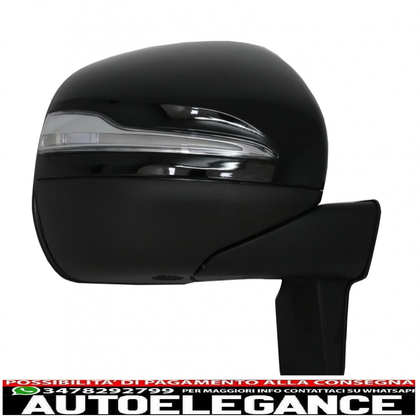 Complete mirror assembly suitable for mercedes g-class w463 (2012-2017) 2018 restyling design