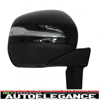 Complete mirror assembly suitable for mercedes g-class w463 (2012-2017) 2018 restyling design