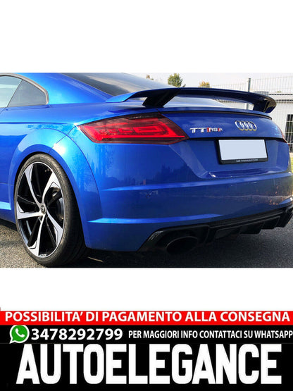 SOTTOPARAURTI POSTERIORE AUDI TT 8S S-LINE ( 2013-2016 ) TT RS STILE