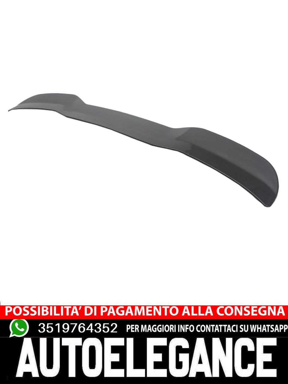 Spoiler spoiler posteriore adatto per Audi A3 8V S Line S3 Sportback pianoforte