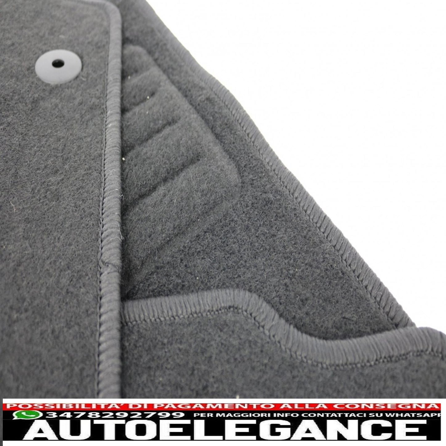 Graphite carpet mat suitable for opel zafira c 01/2012