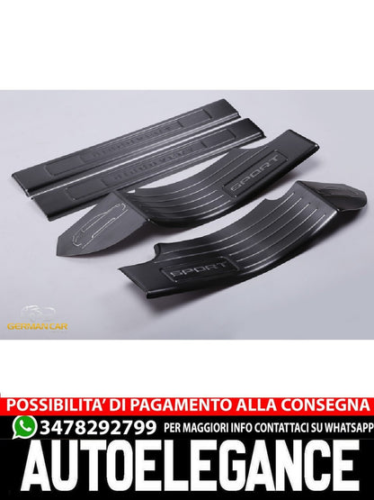 Land Rover Discovery Sport L550 Barre Ingresso Acciaio Inox V2A senza Risparmio