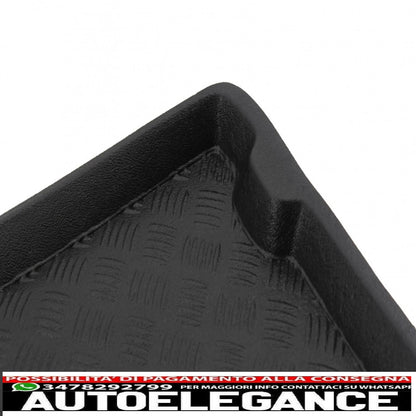 Tappetino per bagagliaio senza antiscivolo adatto alla versione Ford Focus IV Hatchback (2018-) con ruota di scorta normale