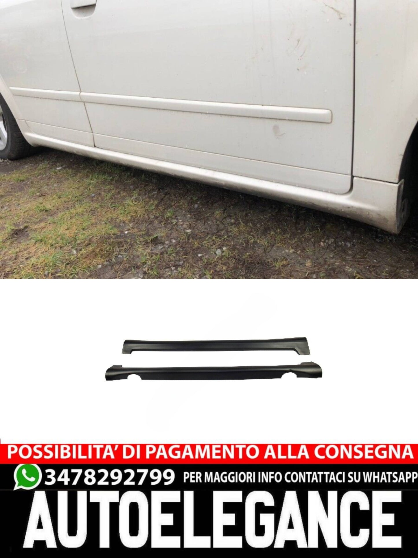 MINIGONNE adatto per Audi A4 B6 B7 2000-2008