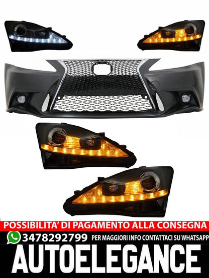 Paraurti anteriore adatto per Lexus IS XE20 (2006-2013) IS F Sport Facelift XE30