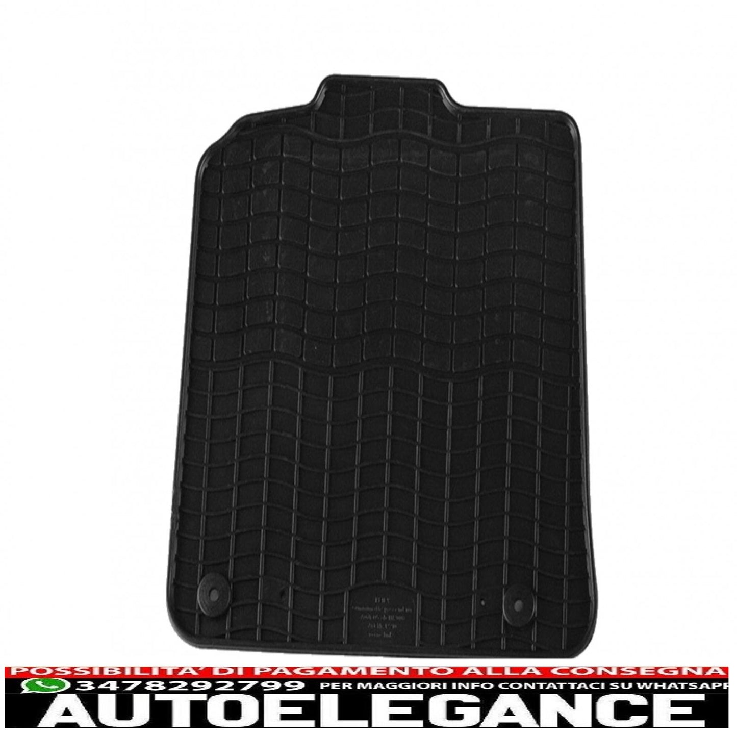 Black rubber mat suitable for audi q5 2008-2011