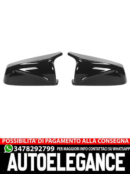 Black Sport Mirror Caps for Gear Shift Fits BMW F01 F07 (PRE-LCI) 
