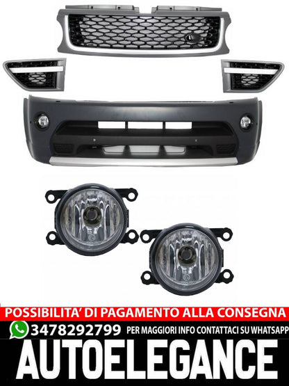 Paraurti anteriore e griglie anteriori adatto per Rover Sport L320 (2009-2013)