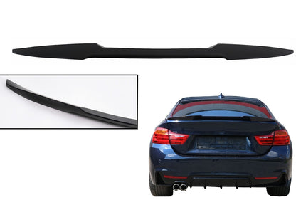 Trunk Spoiler Wing for BMW 4 Series F36 Gran Coupe 14-19 M Design Black 
