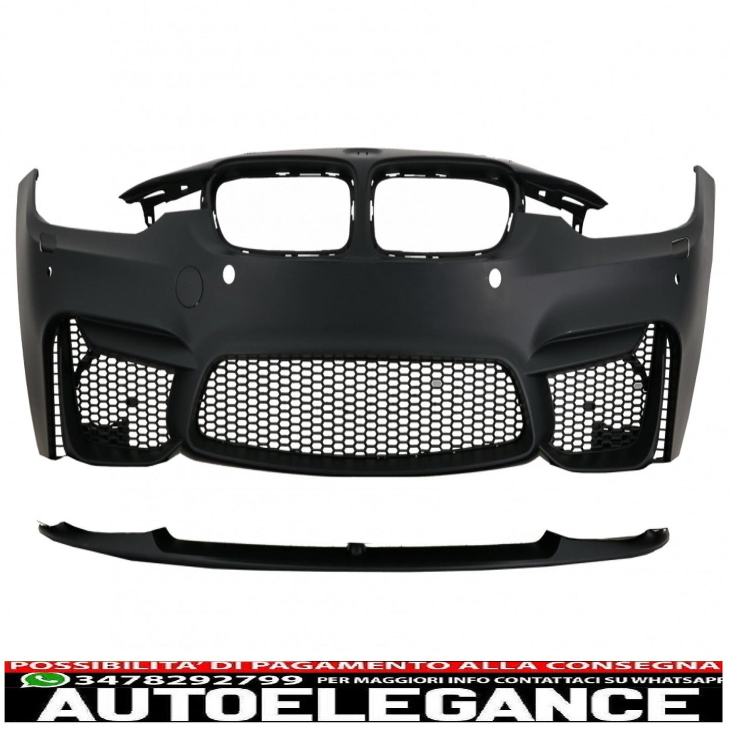 complete body kit suitable for bmw f30 (2011-2019) evo ii m3 cs style without fog lights