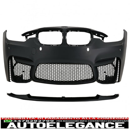 complete body kit suitable for bmw f30 (2011-2019) evo ii m3 cs style without fog lights