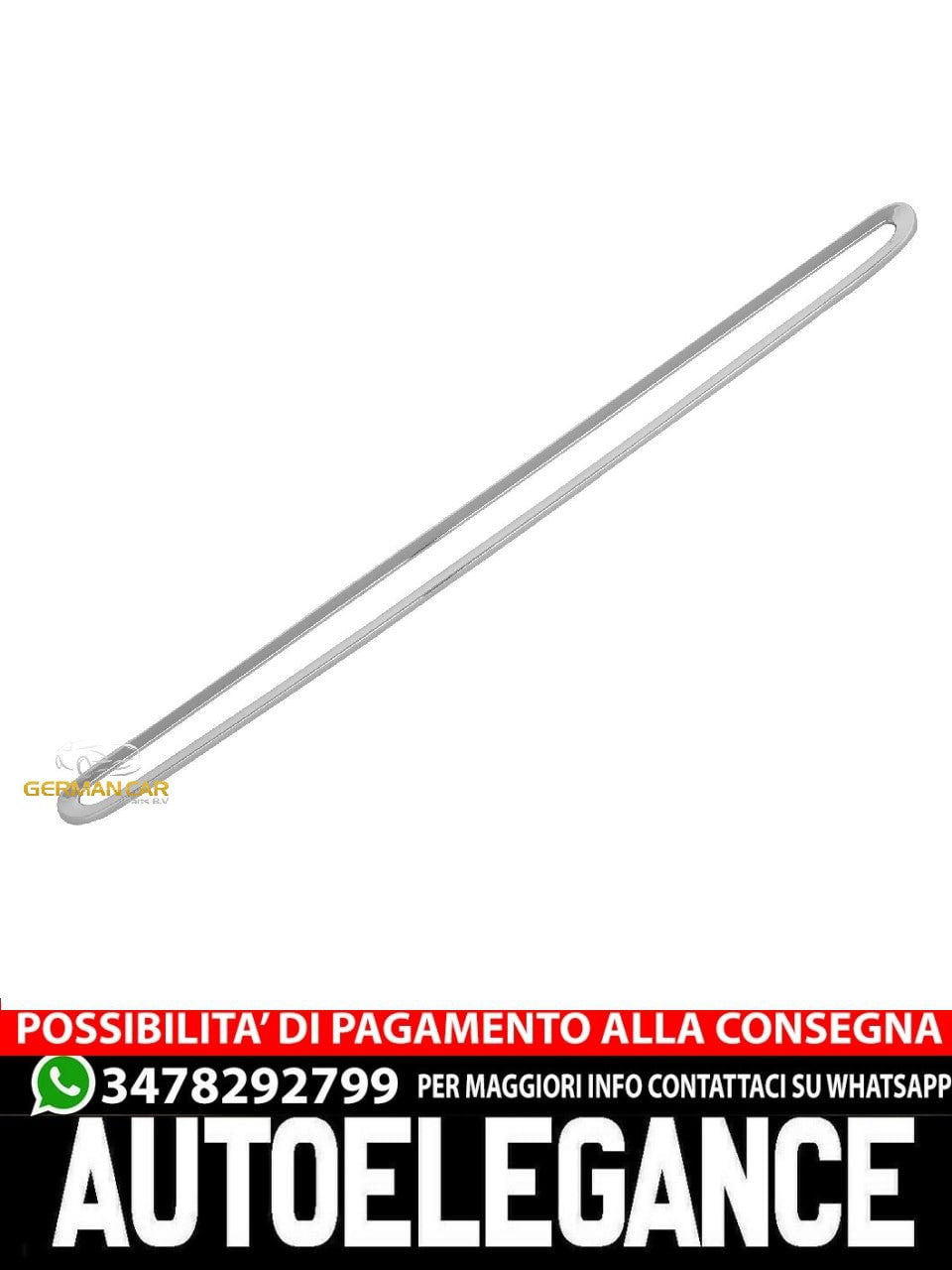 FOR MERCEDES BENZ W211 E CLASS LIMOUSINE CHROME BRAKE LIGHT BEZEL 