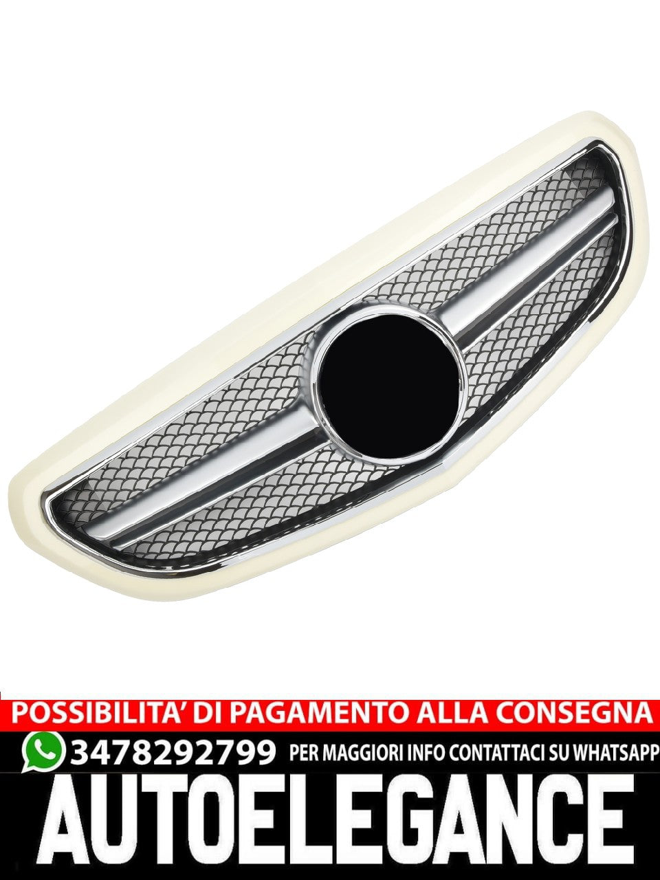 Griglia sportiva per Mercedes W212 S212 E DAL 2013 AVANTGARDE AMG LOOK