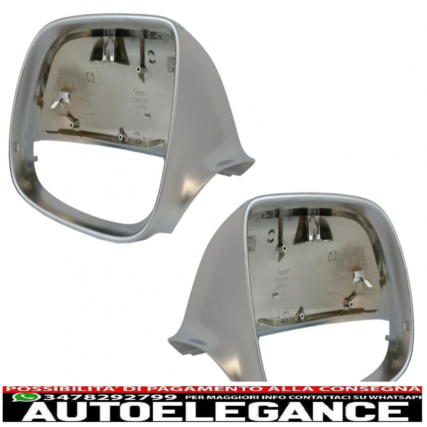 calotte specchietti coperture estinzione alluminio adatte per audi q5 / sq5 8r (11/2008-2016) q7 / sq7 4l facelift (06/2009-08/2015) AUTOELEGANCERICAMBI