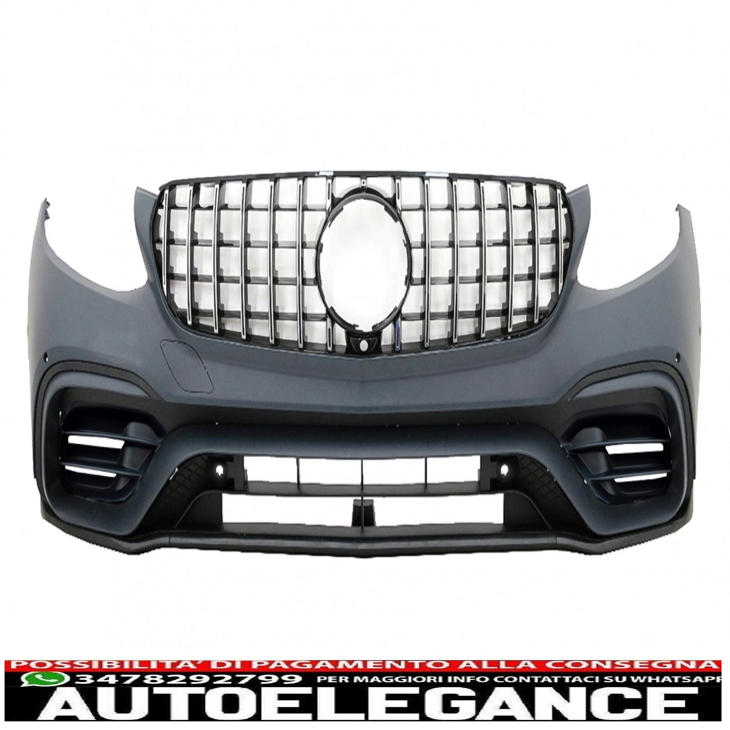 body kit suitable for mercedes glc suv x253 (2015-07.2019) design glc63 with running boards 