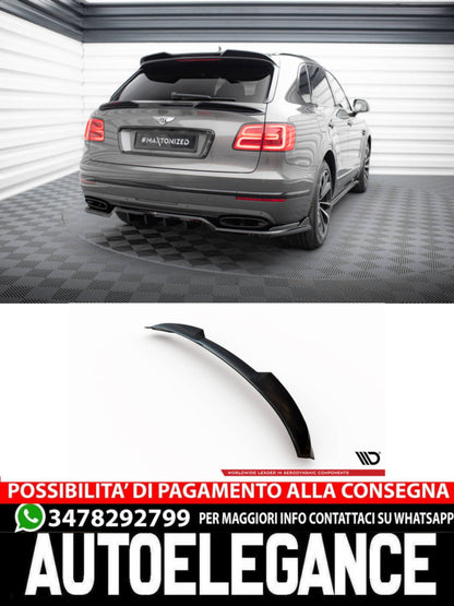 TAPPO SPOILER INFERIORE 3D adatto per BENTLEY BENTAYGA MK1  2015-2020
