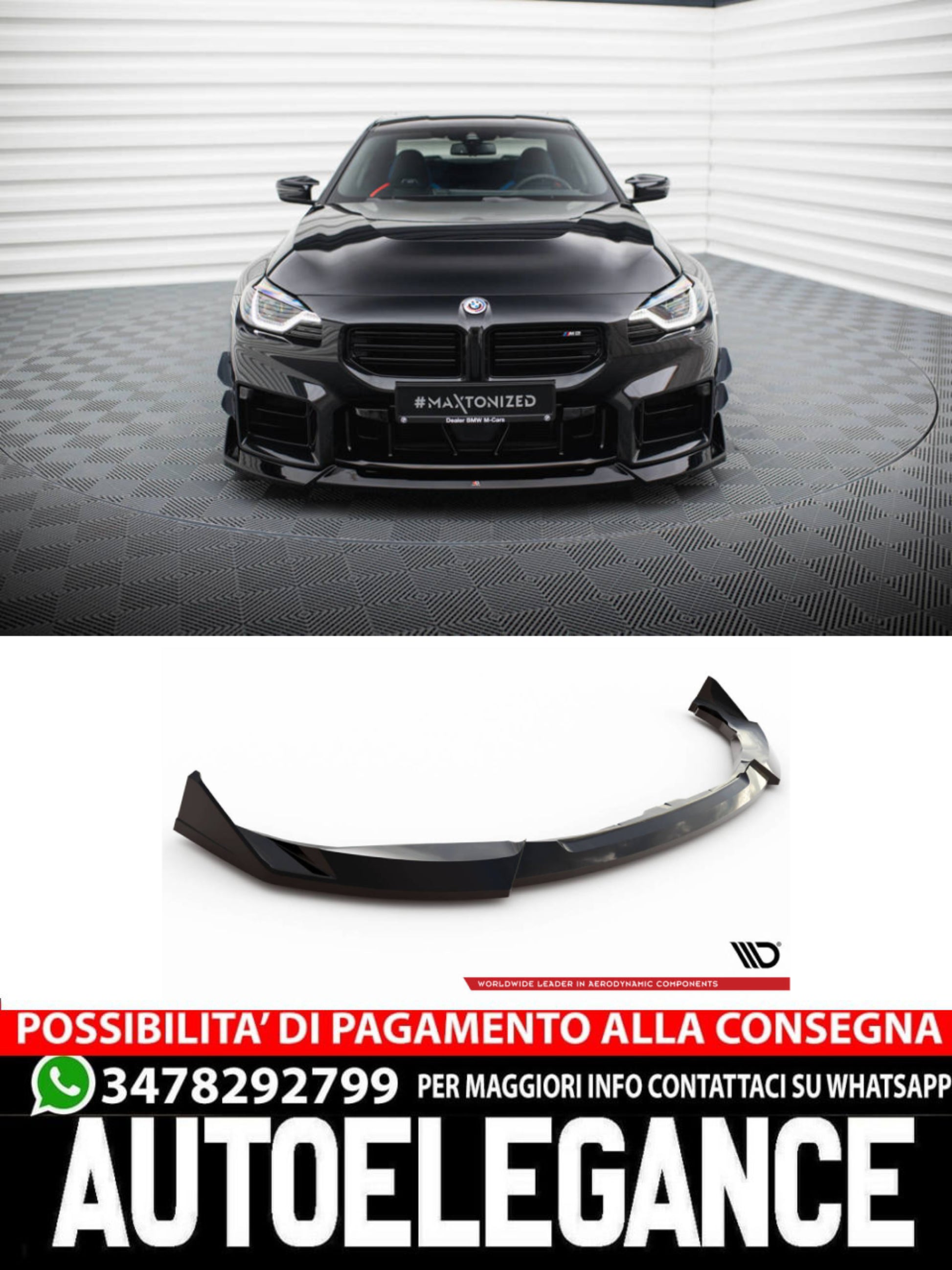 AUTOELEGANCETUNING - AUTOELEGANCETUNING - BMW COPPIA SPLITTER