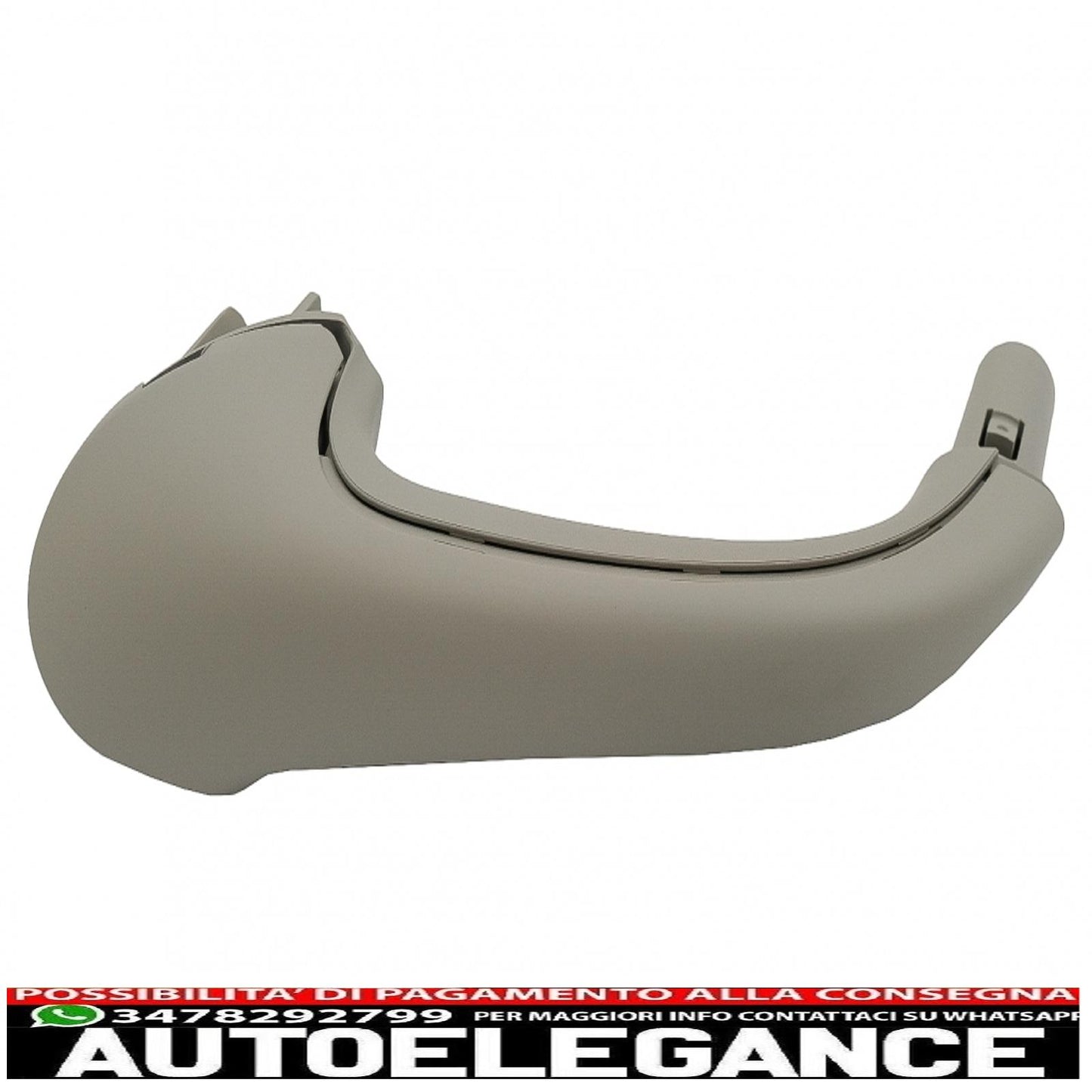 set of front interior door handles suitable for mercedes c class w203 s203 (2000-2007) grey