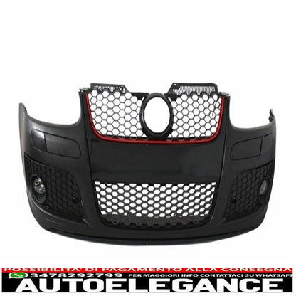 body kit suitable for vw golf mk v 5 (2003-2007) gti r32 design with full exhaust system and xenon look headlights chrome edition 