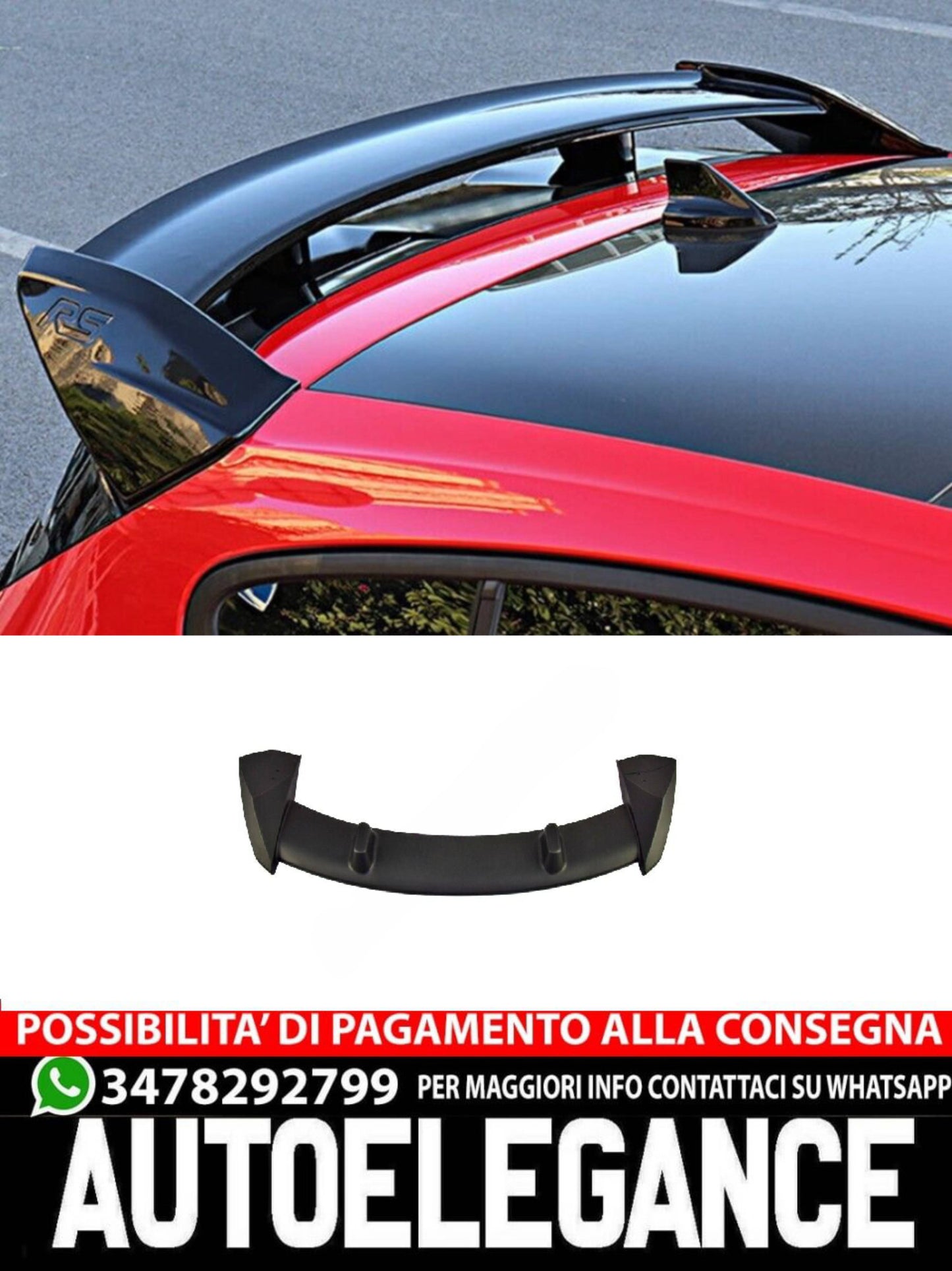 SPOILER adatto per Ford Focus MK4 2018+